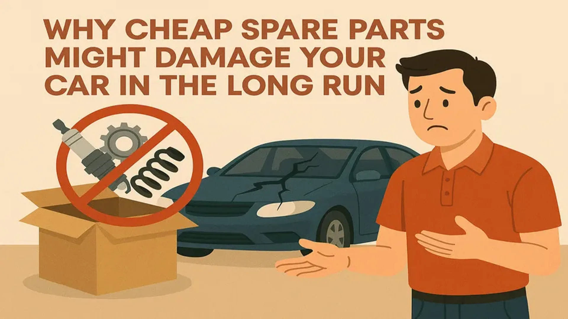 Why Cheap Spare Parts Might Damage Your Car in the Long Run
